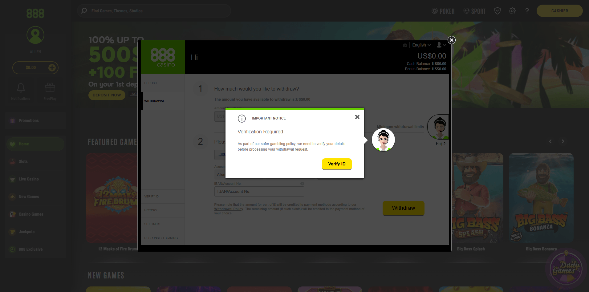 888 Casino Review Malaysia (2026): Is It Legit, Safe & Worth It for Local Players? 6 888 casino withdrawal verification