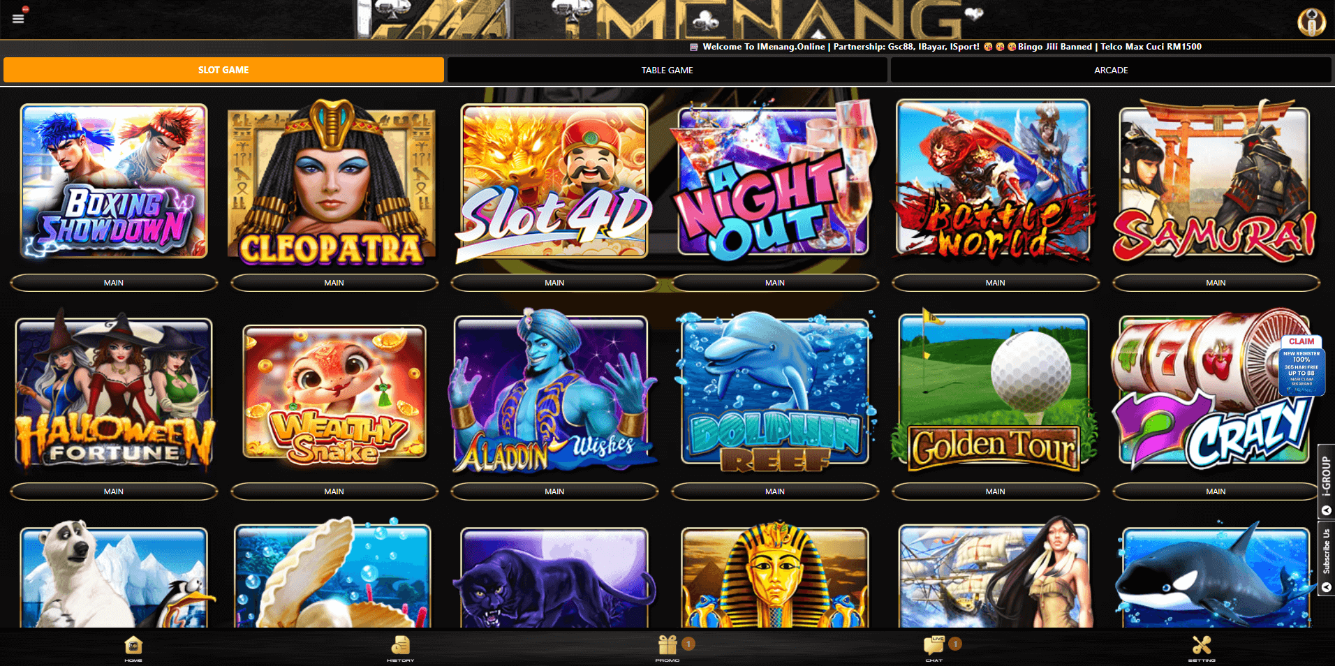 Imenang Game Library Variety & Quality