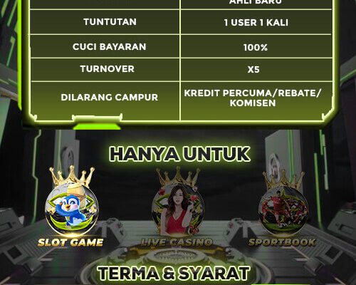 JomGTB77 welcome bonus