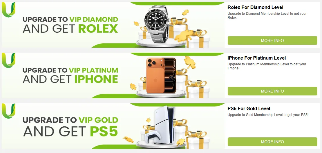 U88 online casino Malaysia featured promotions
