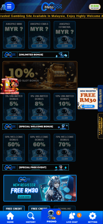 meta888 2025 bonus and promotions