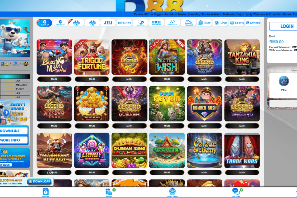Pavilion88 Online Casino Malaysia screenshot 2025
