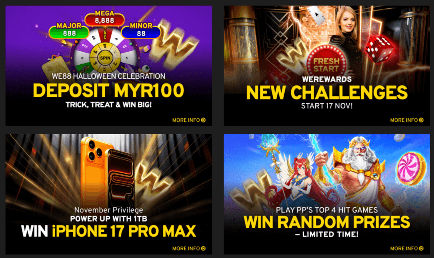 we88 latest promotions we88 latest promotions